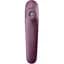 Вакуумний стимулятор із вібрацією Satisfyer Dual Kiss Бордовий - мініатюра 2