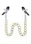 Зажимы для сосков Fetish B - Series Exclusive Nipple Clamps No.8, 41 см (черный) - миниатюра 1