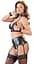 Комплект Cottelli Collection Bondage XL черный - миниатюра 8