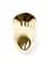 Металева анальна пробка з кристалом Boss Jewellery Gold Plug 7 см (чорний) - мініатюра 6