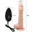 Реалістичний вібратор Baile Thunder Up Suction Base 22 см тілесний - мініатюра 5