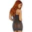 Сукня-бандо зі стразами Leg Avenue Lurex rhinestOne tube dress, з люрексом, One Size - мініатюра 2