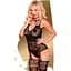 Бодістокінг у будуарному стилі Penthouse - Hottie Black XL - мініатюра 1