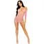 Мини-платье Leg Avenue Heart net mini dress Pink One size - миниатюра 8