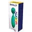 Мінівібромасажер Wooomy Smally Mini Wand Turquoise - мініатюра 3