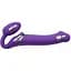 Безремінний страпон з вібрацією Strap-On-Me Vibrating Violet M - мініатюра 3