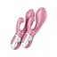 Вібратор-кролик Satisfyer Air Pump Bunny 2 20 см рожевий - мініатюра 5
