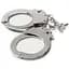 Наручники металлические Adrien Lastic Handcuffs Metallic - миниатюра 2