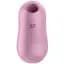 Вакуумний стимулятор із вібрацією Satisfyer Cotton Candy Фіолетовий - мініатюра 3