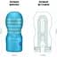 Мастурбатор Tenga Deep Throat Cup Cool Edition - мініатюра 2
