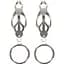 Затискачі для сосків Taboom Butterfly Clamps With Ring 14 см сріблястий - мініатюра 1