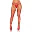 Пояс для панчіх Leg Avenue Rhinestone garterbelt Red One Size - мініатюра 1