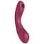 Вакуумний стимулятор клітора з вібрацією Satisfyer Curvy Trinity 1 бордовий - мініатюра 1