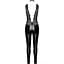 Комбінезон Noir Handmade F298 Libido Deep-V catsuit With collar and pearl chain - S - мініатюра 5