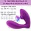 Вібратор I’MCUM Violet Pulse з функцією вакуумного всмоктування 10 режимів вібрації та всмоктування Фіолетовий (IM-KCD504) - мініатюра 3