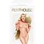 Боді Penthouse Scandalous S/L Red, велика сітка, високий комір, довгі рукави - мініатюра 3