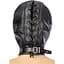 Капюшон для БДСМ зі знімною маскою Fetish Tentation BDSM hood in LeaTherette With removable mask - мініатюра 2