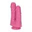 Подвійний фалоімітатор Toyz4lovers Caino e Abele, 15.5 см (рожевий) - мініатюра 3