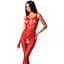 Бодистокинг с доступом к интимным местам Passion BS078 red One size - миниатюра 1