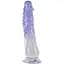 Фалоімітатор Crystal Clear Dildo 22.5 см мульти - мініатюра 1