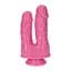 Подвійний фалоімітатор Toyz4lovers Caino e Abele, 15.5 см (рожевий) - мініатюра 5