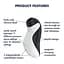 Вакуумний стимулятор клітора Satisfyer Orca, 9 см (мульті) - мініатюра 2
