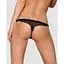 Мереживні танги з доступом Obsessive 828-THC-1 crotchless Thong S/M, чорні - мініатюра 6