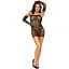Leg Avenue 2 PC Tube dress and gloves OS Black - мініатюра 9