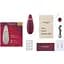 Вакуумный клиторальный стимулятор Womanizer Premium 2 Bordeaux - миниатюра 6