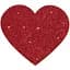 Наклейки для сосків Cottelli Accessoires Titty Sticker Heart червоний - мініатюра 1