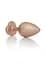 Анальна пробка з кристалом Jewellery Pearl Gold Heart Plug L 9 см (прозорий) - мініатюра 4