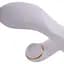 Вібратор-кролик з флогером Lockink Sevanda Whip Vibrating Massage Wand - White & Golden - мініатюра 4