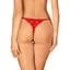 Трусики Obsessive Ingridia crotchless Thong XS/S - мініатюра 2