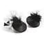 Пестіс - стикини Bijoux Indiscrets Burlesque pasties FeaTher, з пір'ям - мініатюра 2