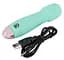 Вібратор Cuties Orion Mini Vibrator 12.5 см зелений - мініатюра 3
