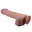 Фаллоимитатор Pretty Love Sliding Skin Bendable 10.2'' 26 см коричневый - миниатюра 6