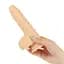 Фалоімітатор-пульсатор Naked Addiction 6.5″ Thrusting Dong With Remote, руху вперед-назад, пульт - мініатюра 4