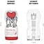 Мастурбатор Tenga Keith Haring Deep Throat Cup Глубокая глотка с вакуумной стимуляцией (4821002029938) - миниатюра 3