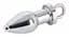 Анальная пробка с отверстием Anal Plug deluxe Aluminium Orion 512567 20341 - миниатюра 4