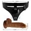 Страпон Pretty Love Harness Briefs Micheal 20 см коричневий - мініатюра 7