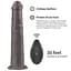 Вібратор Lovetoy Dual-Layered Silicone Nature Cock 10'' 25.3 см (чорний) - мініатюра 7
