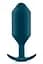 Анальна пробка B-Vibe Snug Plug 6 16 см (синій) - мініатюра 1