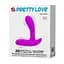 Масажер простати Pretty Love Backie Prostata Stimulator, 12.5 см фіолетовий - мініатюра 6