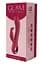 Вібратор-кролик Dreamtoys Glam Rabbit Vibe 22 см червоний - мініатюра 2
