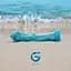 Стеклянный дилдо Gildo - Ocean Ripple Glass Dildo - миниатюра 7