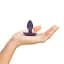 Анальна пробка Ouch! Smooth Anal Plug Metallic S 6.5 см (фіолетовий) - мініатюра 5
