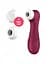 Вакуумний стимулятор клітора з вібрацією Satisfyer Pro 2 Generation 3 with Liquid Air вишневий - мініатюра 3