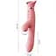 Вібратор з підігрівом та вакуумною стимуляцією клітора Zalo - ROSE Vibrator Strawberry Pink - мініатюра 2