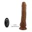 Реалістичний вібратор Baile Beautiful Encounter Bodach Remote Control 21 см коричневий - мініатюра 8