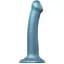 Насадка для страпона Strap-On-Me Mono Density Dildo M Blue - миниатюра 1